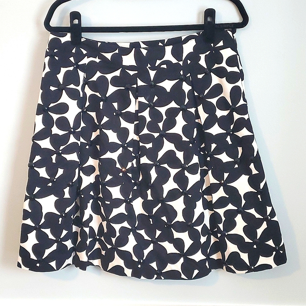 Floral A Line Skirt